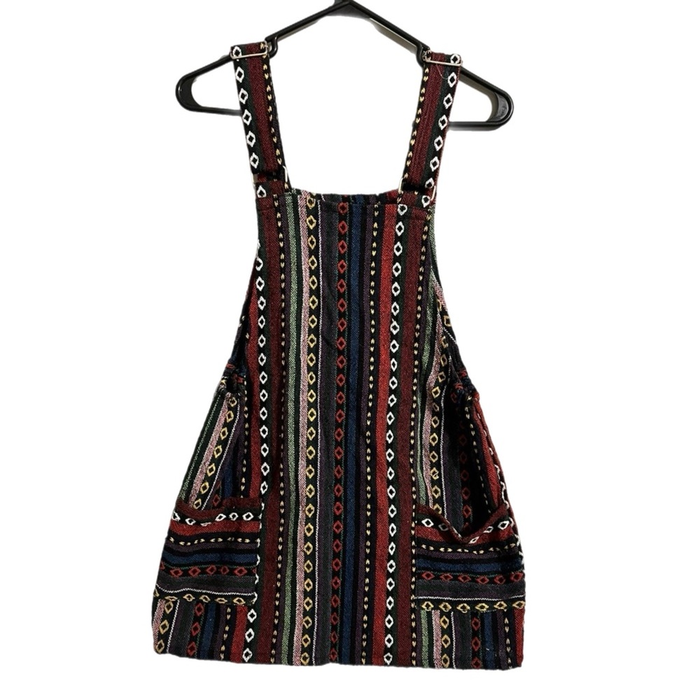 California Baja Style Mini Overall Dress